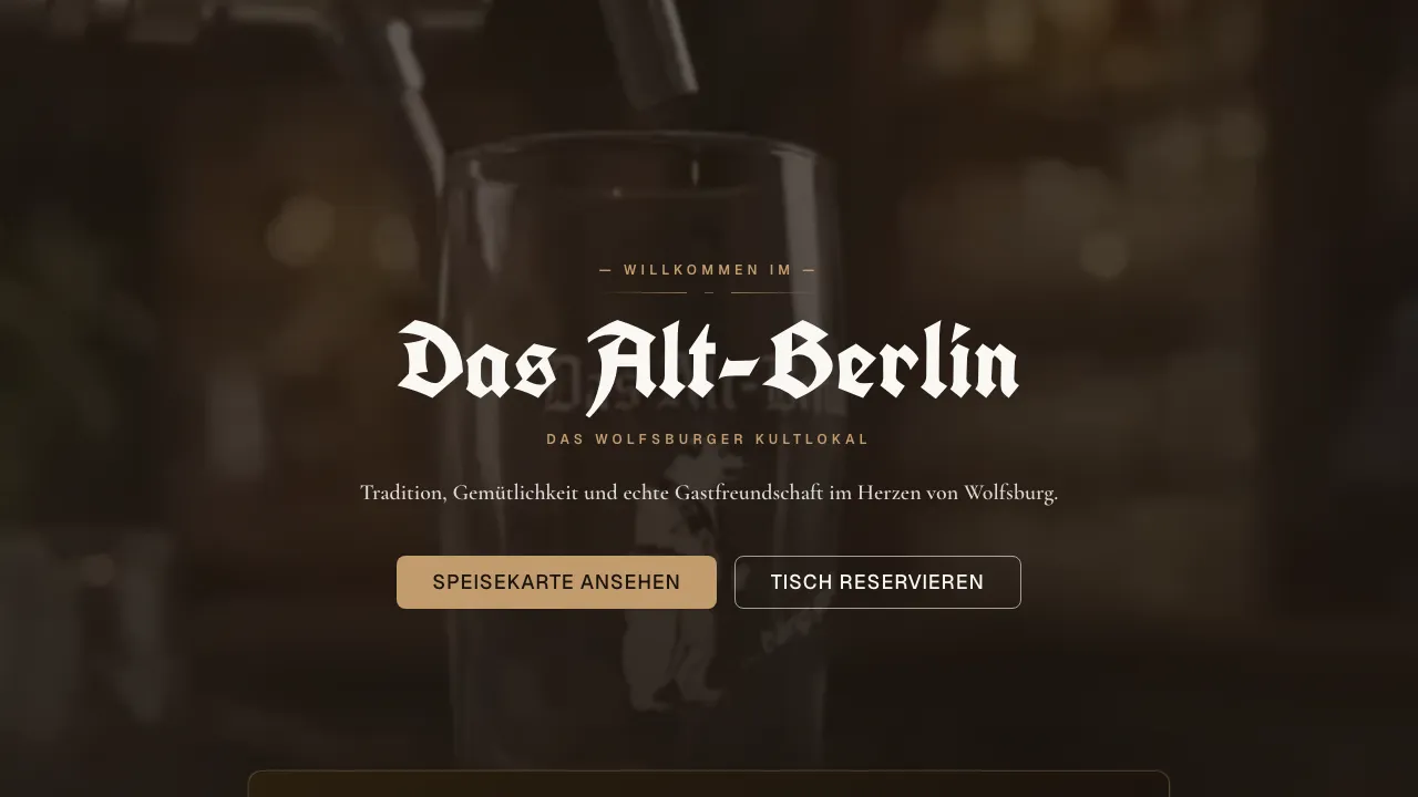 Das Alt-Berlin, Website Referenz